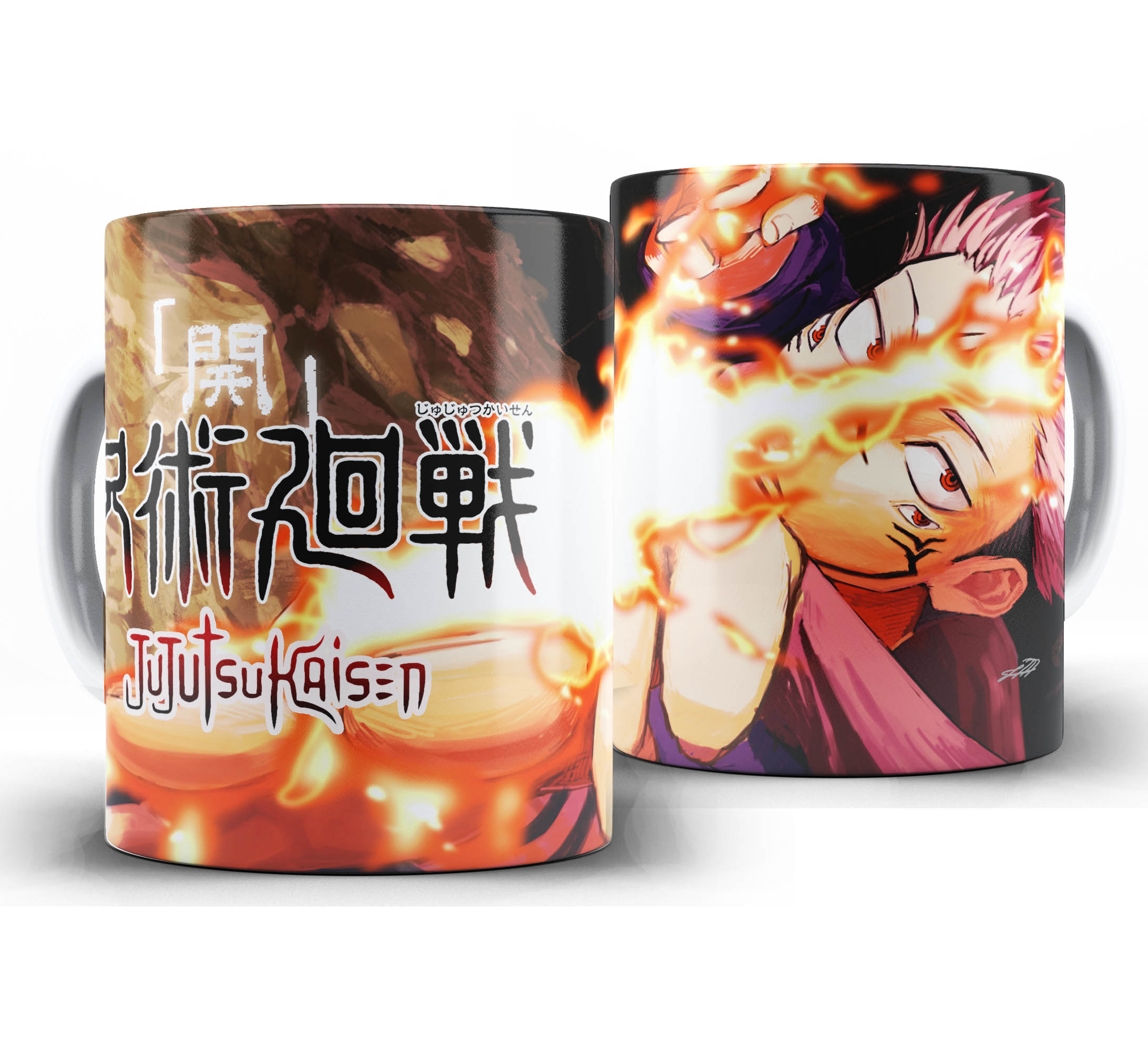 Caneca Anime - Jujutsu Kaisen - W7